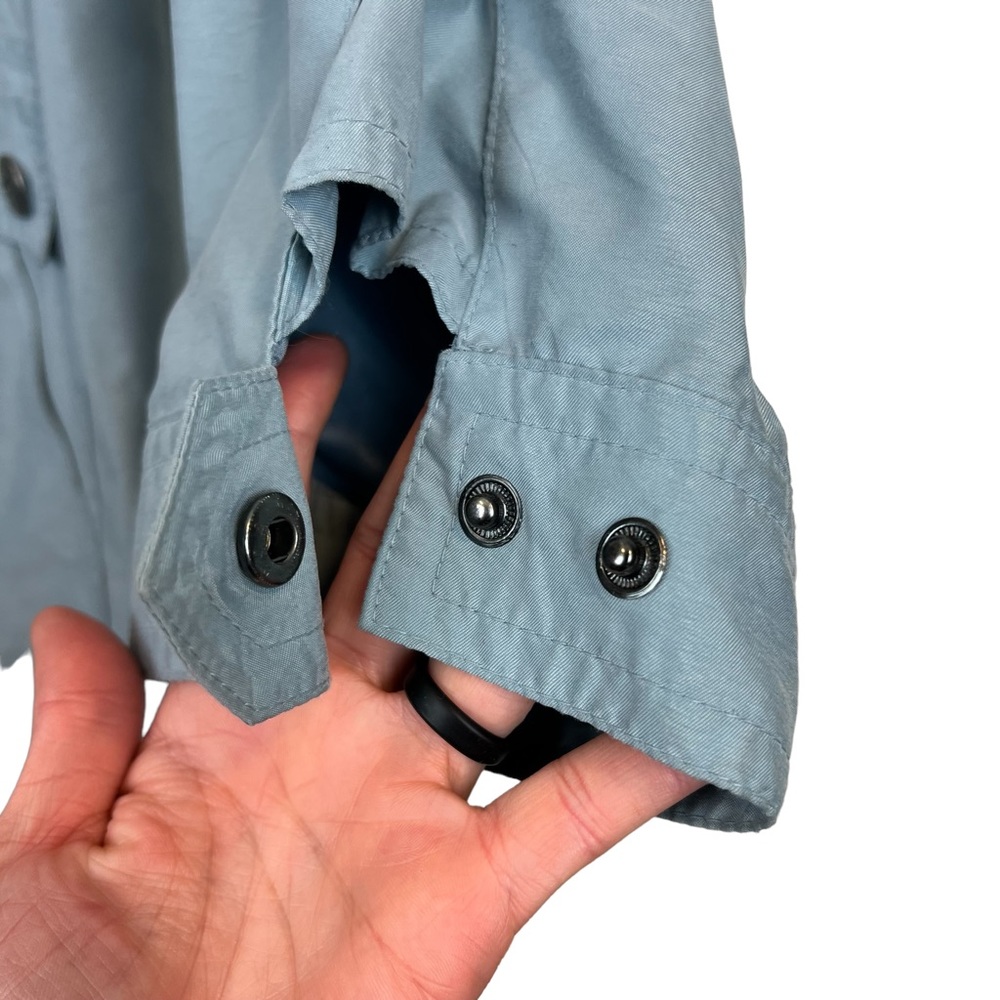 London Fog Vintage Trench Raincoat Size 10 - Picture 6 of 12